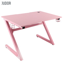 Mesa para jogos Judor Ergonomic Laptop Pink Gaming Desk